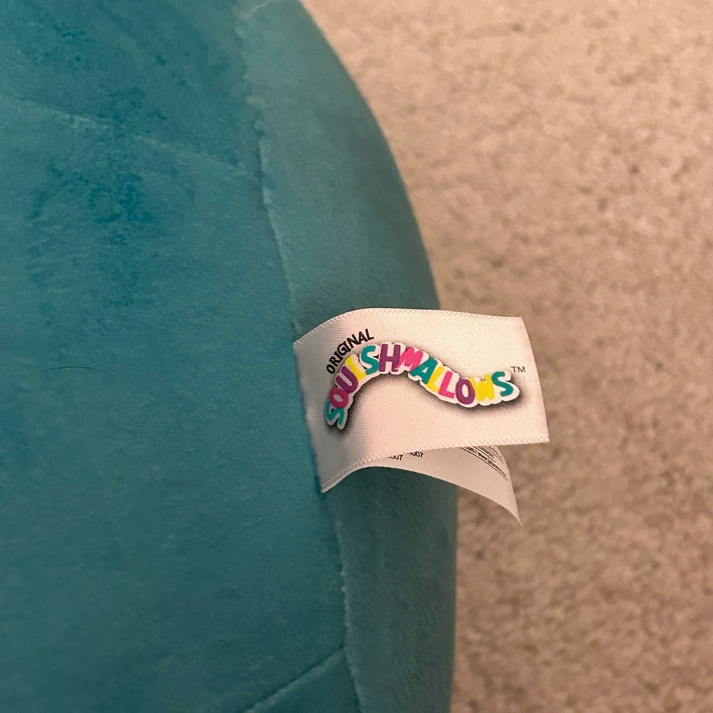 new w out tags! boba squishmallow jakarria the blue boba tea super soft 11 inch - Picture 4 of 5